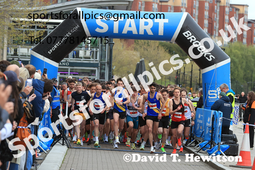 Quayside 5k, 2026 Quayside 5k and Junior 3k, Newcastle/Gateshead. Photo: David T. Hewitson/Sports for All Pics